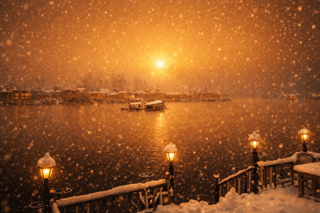 Enhanced snowy lakes 1